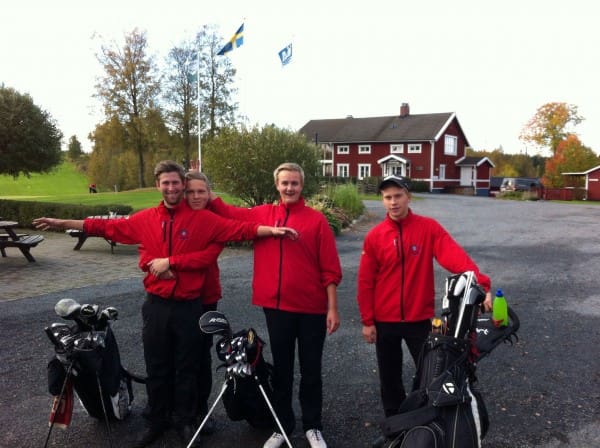 Pontus Bylund, Martin Lindgren, Matti Rantala och James Gidlund.