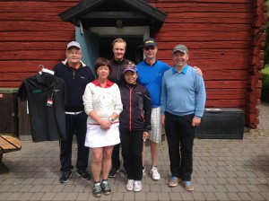 Fr. vänster: Erik Eklund, Anki Melin, Matti Rantala, Yupin Jumpa-Ngam, Anders Melin och Mats-Ove Berglund.