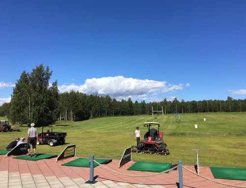 Driving range avstängd torsdag 8 juni kl. 09-12.30
